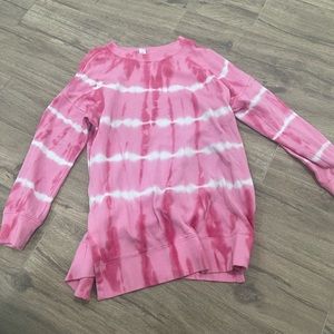 Old Navy tie dye pink sweatshirt